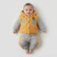 Baby Boy Sherpa Hooded Jacket & Quilted Trouser Two-Piece Suit | 3–9 Months