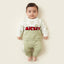 Disney Mickey Mouse Baby Boys Long-Sleeve Sweatshirt & Trousers 2-Piece Outfit Set