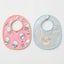 Cute Bear Print Baby Feeding Bibs Set