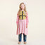 Pink and Pistachio Green Frock for Girls, Stylish Kids Party Wear Dress