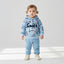 Girls Floral "Smile" Hoodie Set | Winter Kids Wear