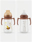 Brown Print Medicated Baby Feeder 8 Oz