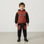 Two Piece Brown Velvet Batman Suit for Boys | Winter Kids Suit