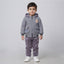 Boys Parachute Jacket Two Piece Winter Suit