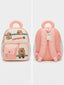 Capybara Pink Kids Backpack