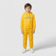 Boys Yellow Branded Designer-Style Tracksuit