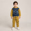 Kids Yellow & Denim Cargo Tracksuit for Boys