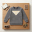 Boys' Grey Triangle Logo Sweatshirt