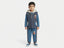 Boys Velvet 3 Piece Winter Suit | Velvet Inner & Trouser | Sleeveless Hooded Vest | Kids Winter Wear