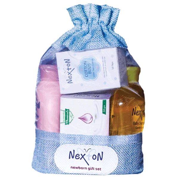 Nexton Baby Newborn Gift Set Pink Pouch