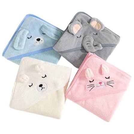 Cute Animal Hooded Baby Towels