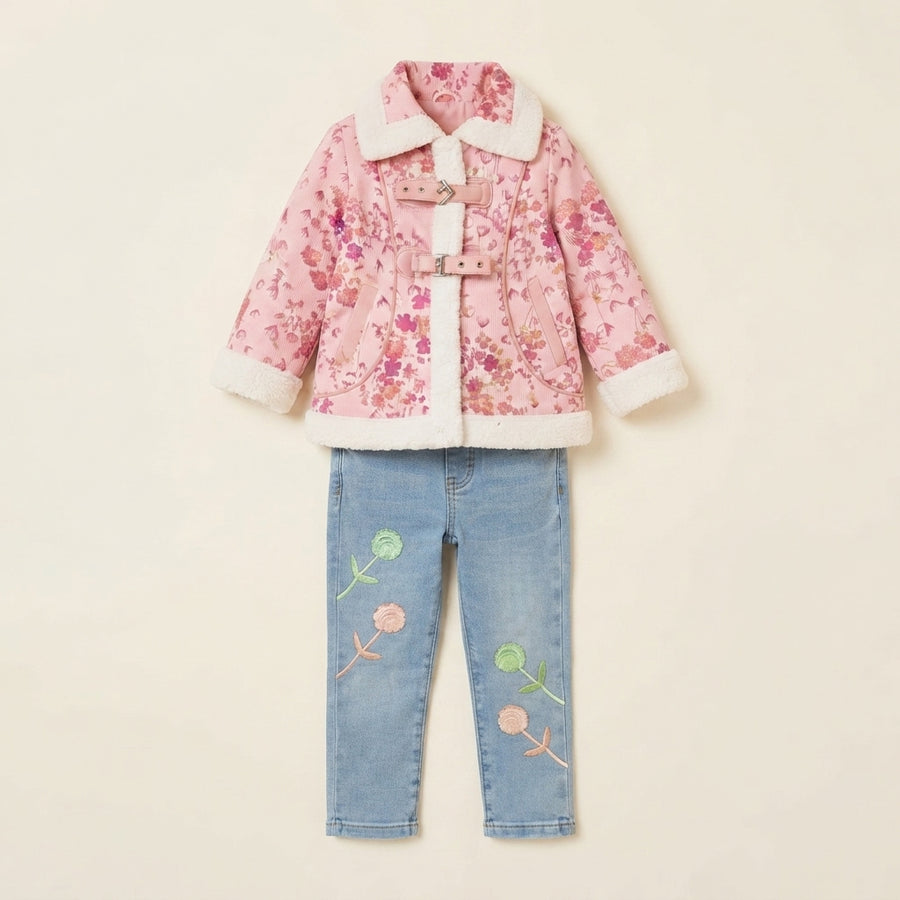 Girls Dress 2 Piece Suit — Photo 2
