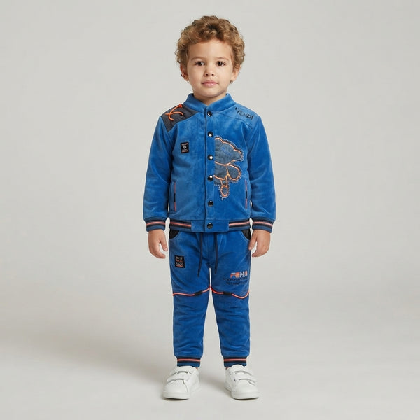Boys Royal Blue 2-Piece Winter Suit