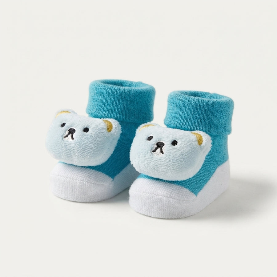 Cute Bear Newborn Baby Booties