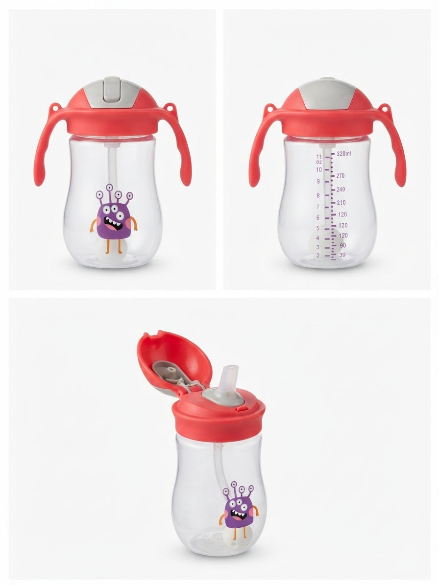Medicated Baby Sipper With Red Monster Print
