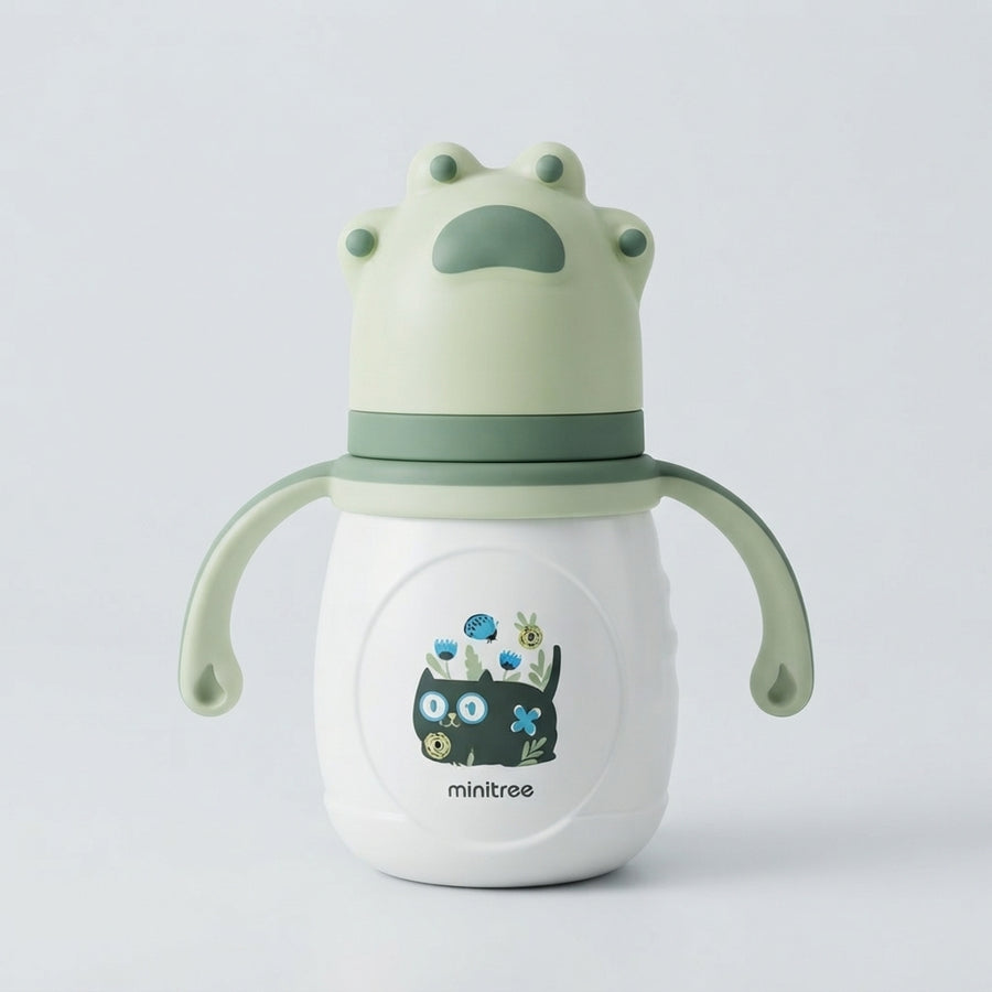 Minitree Green Silicone Baby Feeder  150ml