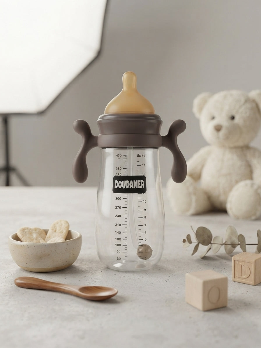 Dark Brown  Baby Feeding Medicated Bottle 430ml