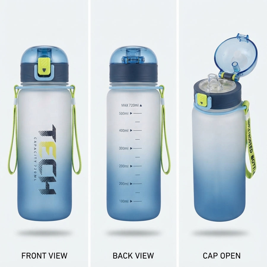 Blue Water Bottle For Kids 720ml
