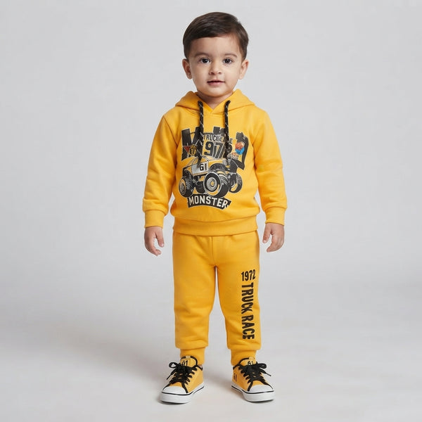 Premium Yellow 2 Piece Winter Suit for Kids — Photo 2