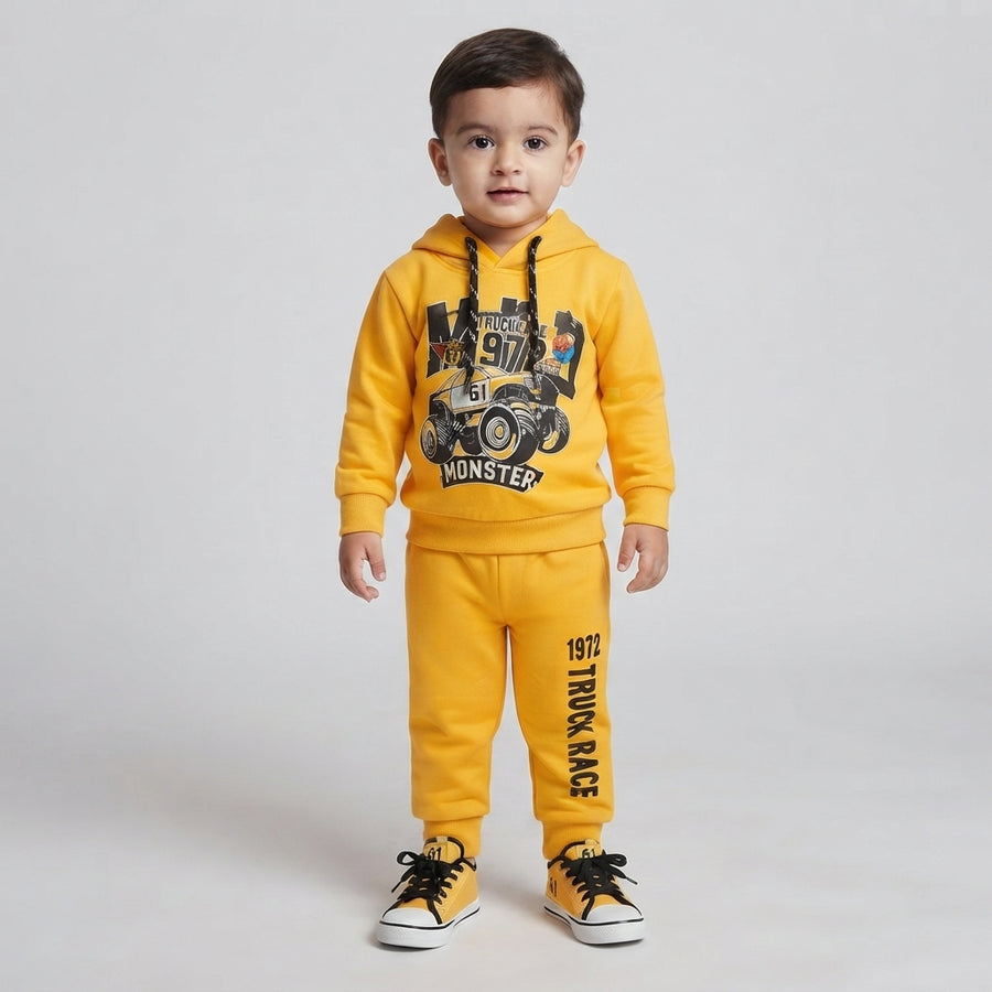 Premium Yellow 2 Piece Winter Suit for Kids — Photo 2