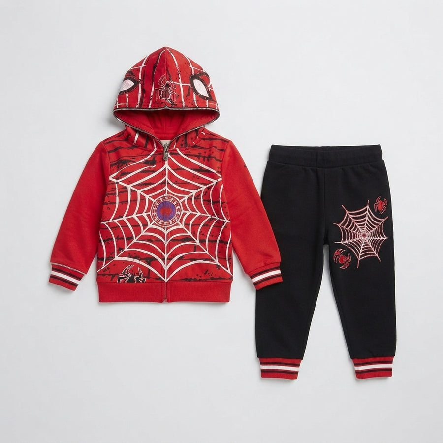 Boys Spider-Man Print Two Piece Suit — Photo 2