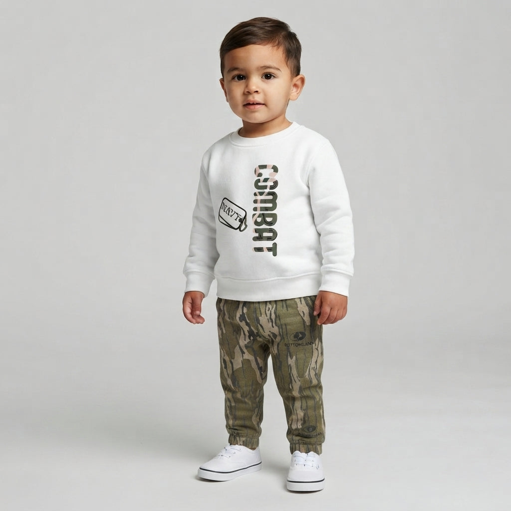 Boys Army Style 2 Piece Suit — Photo 2