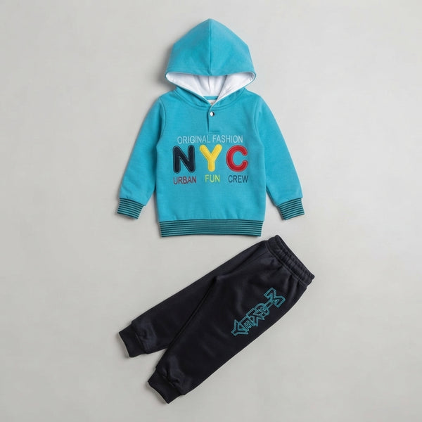 Boys Premium 2 Piece Winter Suit Stylish Outfit — Photo 2