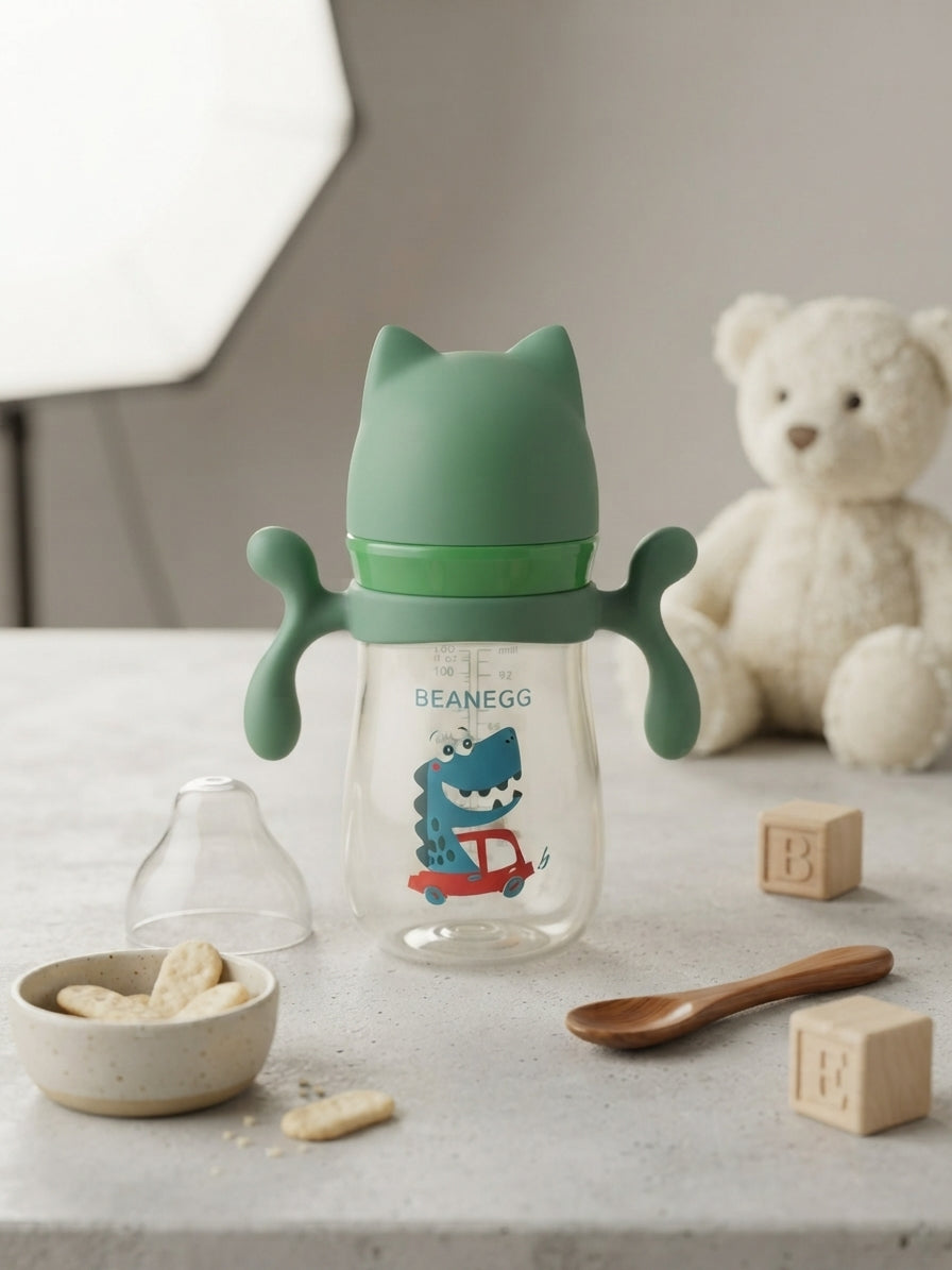 Car Handle Theme Medicated Baby Feeder