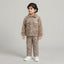 Kids Winter Fur Jacket & Cargo Set