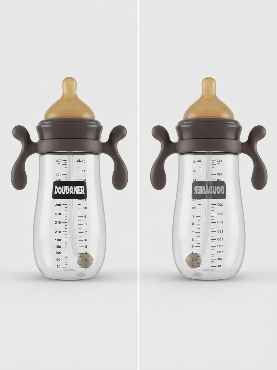 Dark Brown  Baby Feeding Medicated Bottle 430ml