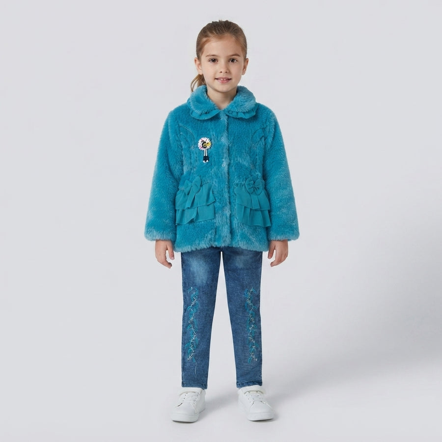 2 Piece Suit for Girls, Stylish and Comfortable Kids Outfit, 8 to 9 Years