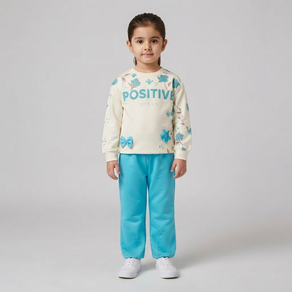 Girls 2 Piece Suit | Stylish Comfortable Winter Kids Outfit