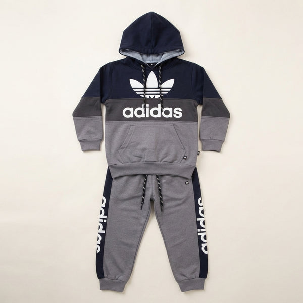 Kids Style Colorblock Tracksuit & Hoodie Set — Photo 2