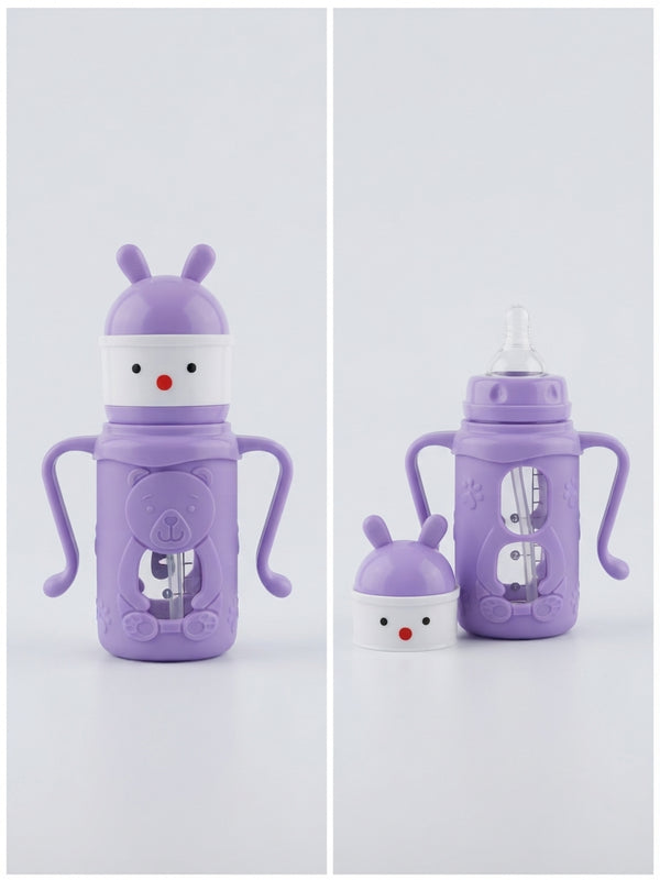 Purple Bunny Baby Feeder 7 Oz