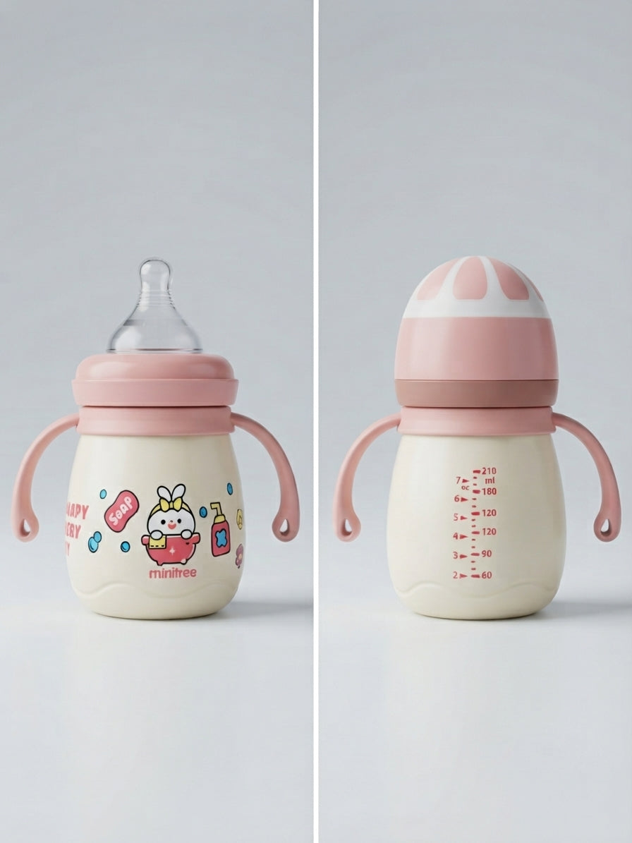 7oz Silicone Baby Feeding Bottle