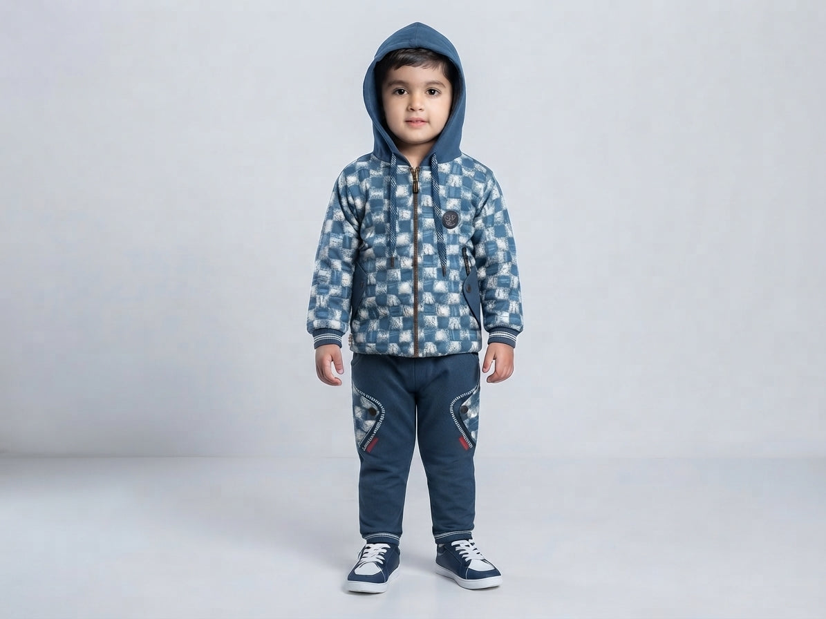 Boys Premium 2-Piece Suit | Stylish Winter Outfit for Kids 3–4 Years