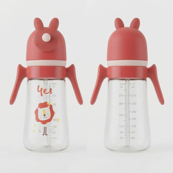 Cute Bunny Ear Print Baby Sipper 300ml