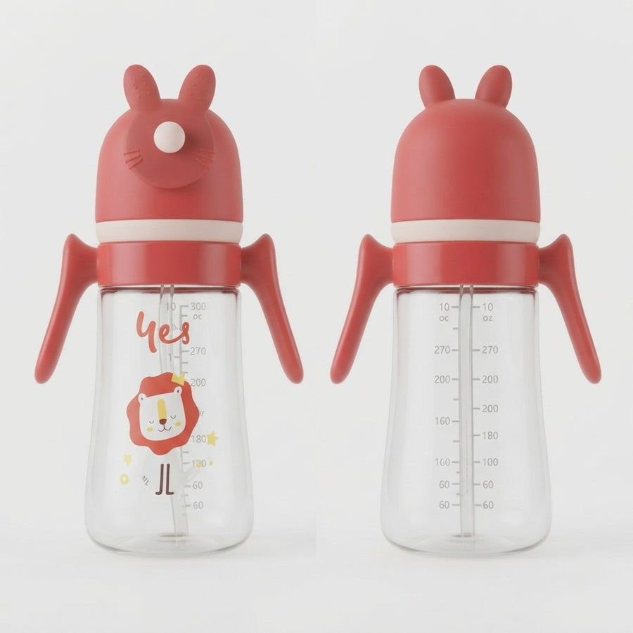 Cute Bunny Ear Print Baby Sipper 300ml