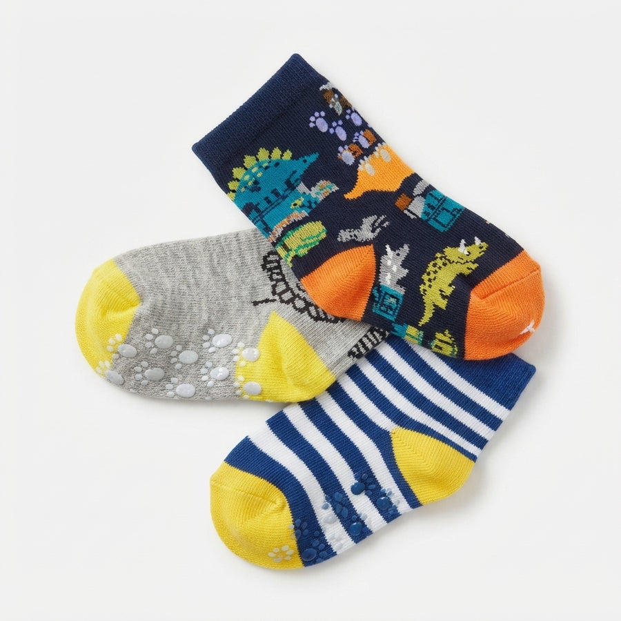 Newborn Baby Socks – 3 Pairs Pack | Soft & Comfortable Infant Socks