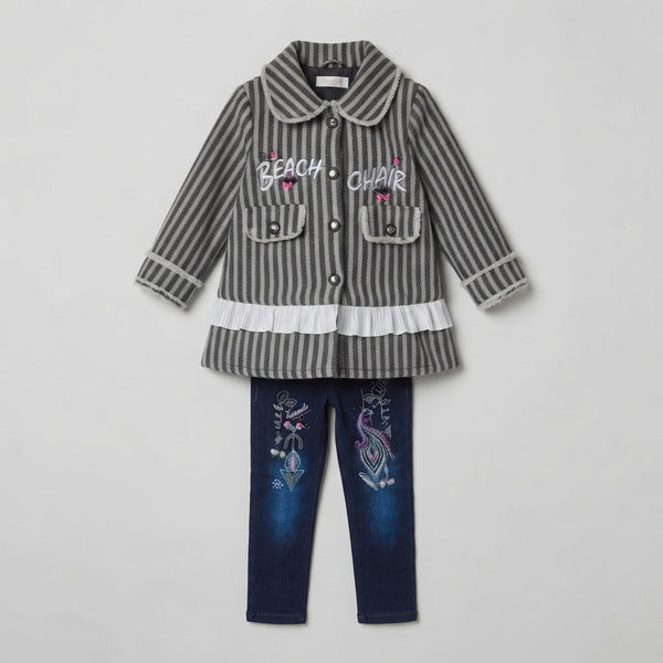 Stylish Modern 2 Piece Winter Suit for Girls — Photo 2