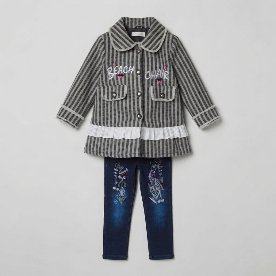 Stylish Modern 2 Piece Winter Suit for Girls — Photo 2