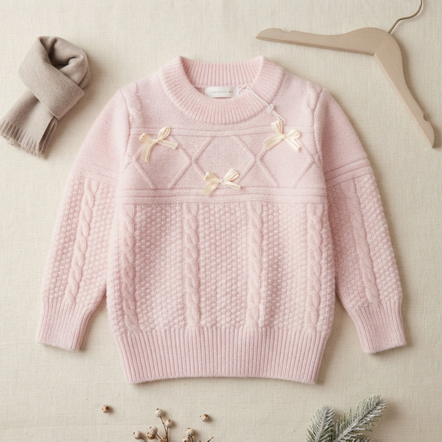 Girls Cozy Winter Sweater – Soft, Warm & Stylish Kids Wear