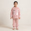 Premium Pink Fuchia & Velvet Winter Outfit Set for Baby Girls