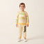 Girls Yellow 2 Piece Fleece Suit | Warm Winter Outfit
