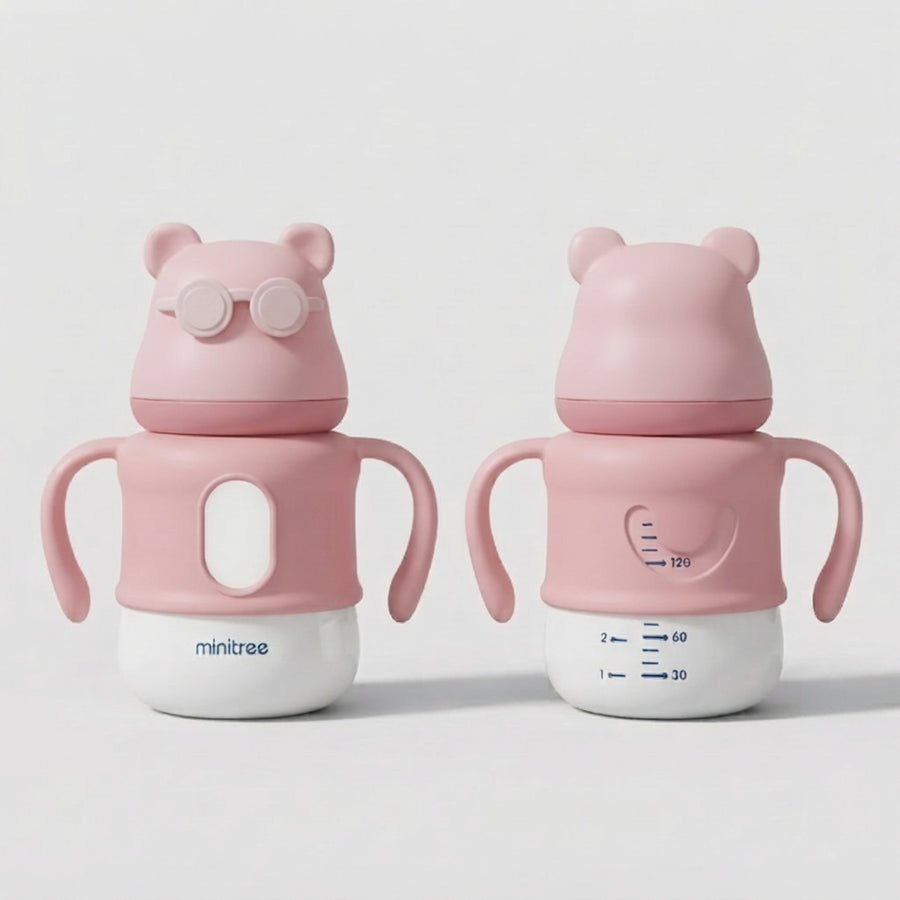 Medicated Baby Training Feeder 4 Oz  Pink