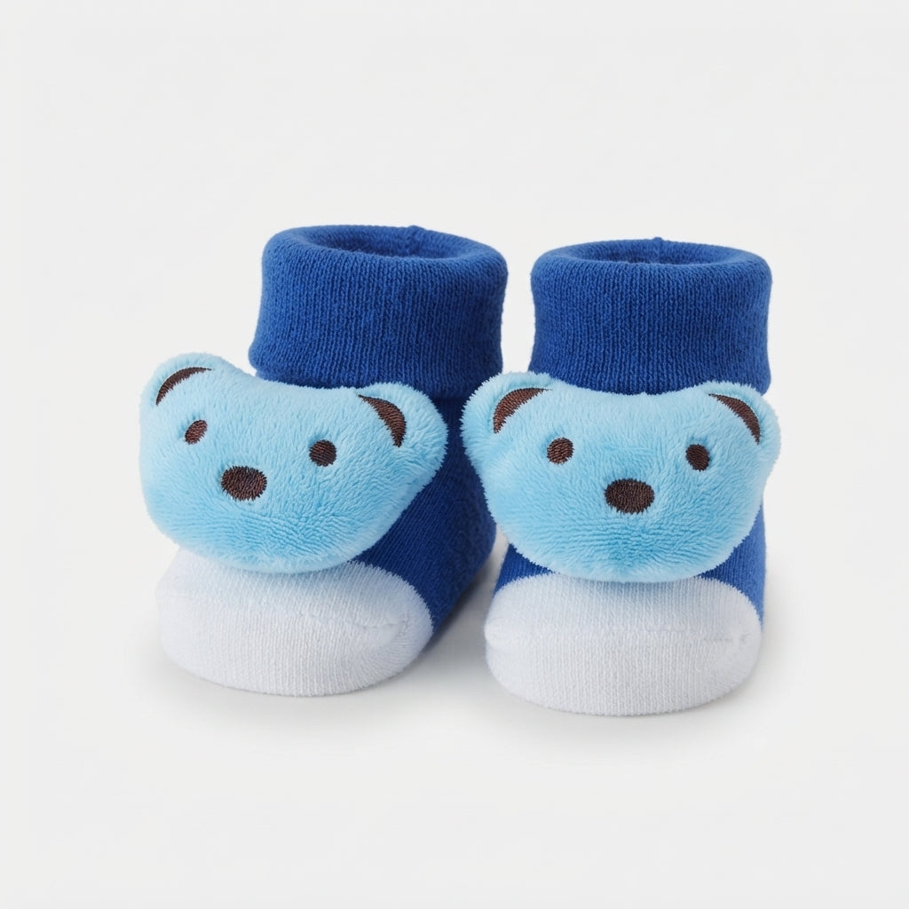 Cute Bear Newborn Baby Booties