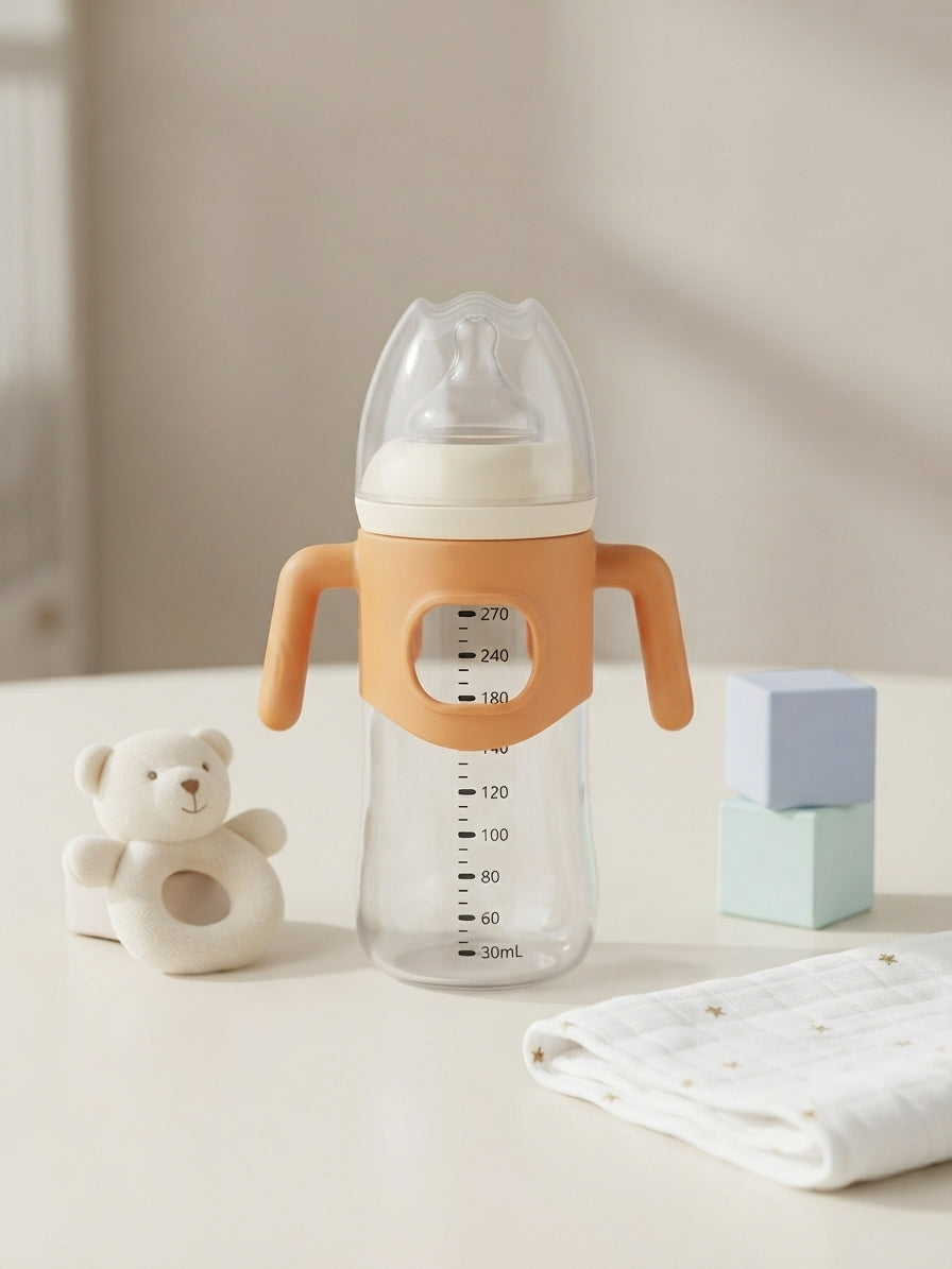Orange Medicated Baby Feeder 9 Oz