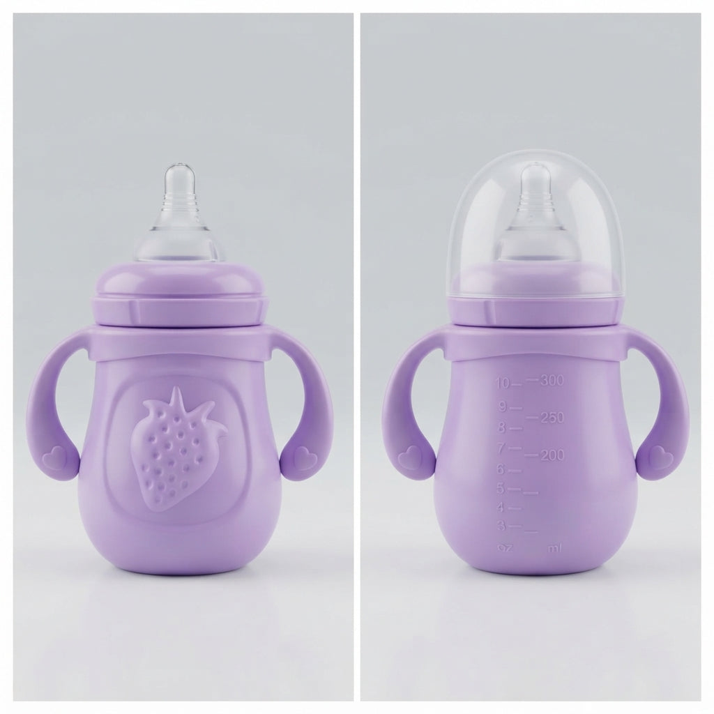 7 Oz Purple Baby Feeder