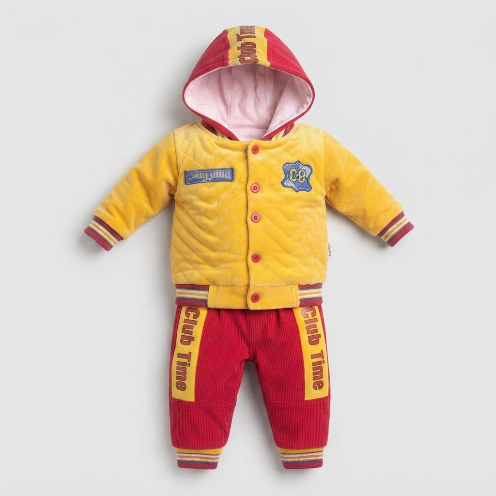 Baby Boy Hooded Jacket Set — Photo 3