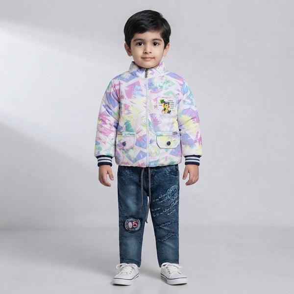 Kids Parachute Two Piece Suit | Premium Boys Casual Winter Tracksuit